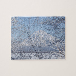 Snowy Mountain Jigsaw Puzzle