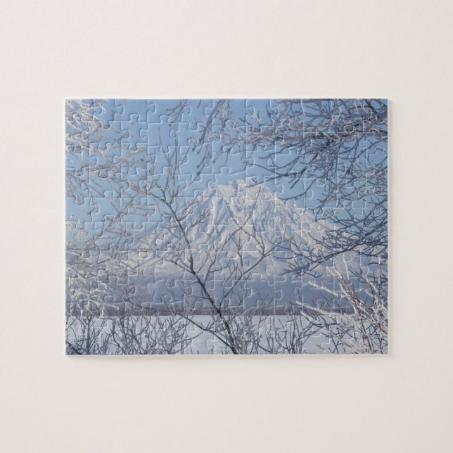 Snowy Mountain Jigsaw Puzzle (Horizontal)
