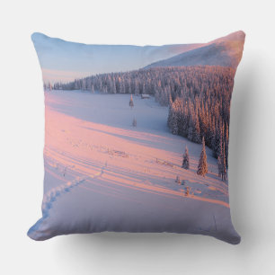 Snowy Mountains Cushion
