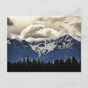 Snowy Mountains @ Lake Tekapo New Zealand Postcard