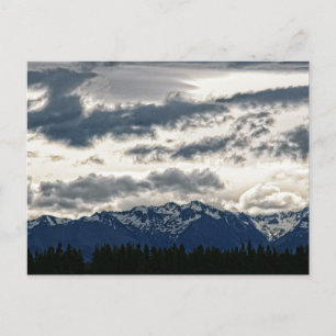 Snowy Mountains @ Lake Tekapo New Zealand Postcard