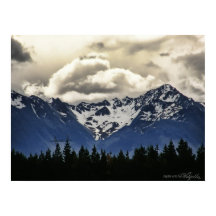 Snowy Mountains : Lake Tekapo : New Zealand Poster