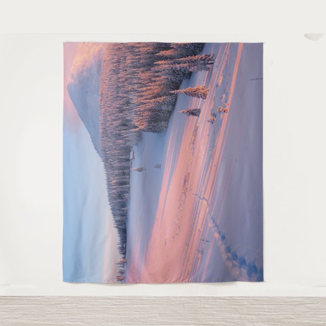 Snowy Mountains Tapestry (Front)