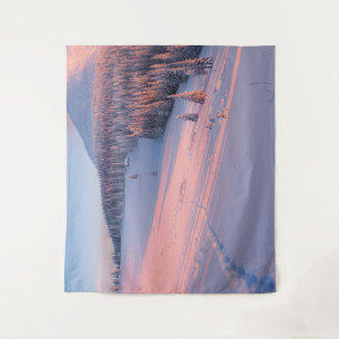 Snowy Mountains Tapestry