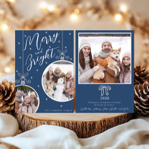 Snowy Ornament Christmas Card