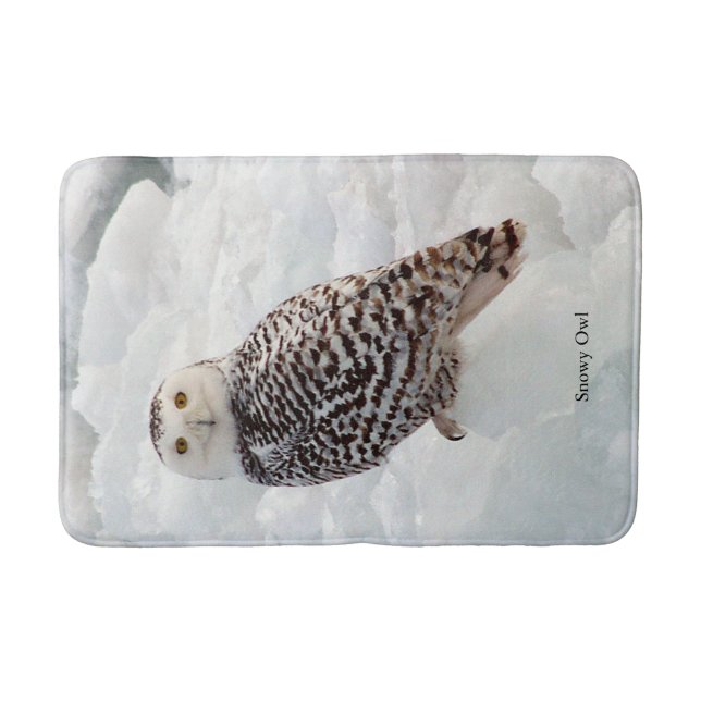 Snowy Owl bathmat (Front)