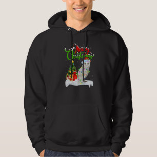 Snowy Owl Bird Xmas Decorations Snowy Owl Christm Hoodie