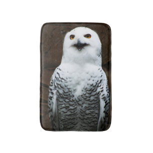 Snowy Owl bmm Bath Mat