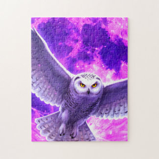 Snowy Owl by Purple Moon Jigsaw Puzzle