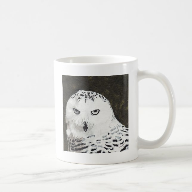 Snowy Owl Coffee Mug (Right)