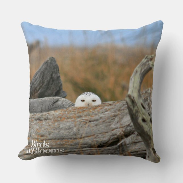 Snowy Owl Cushion (Front)
