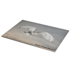 Snowy Owl Cutting Board
