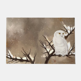 Snowy Owl Doormat