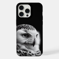 Snowy Owl in Black & White