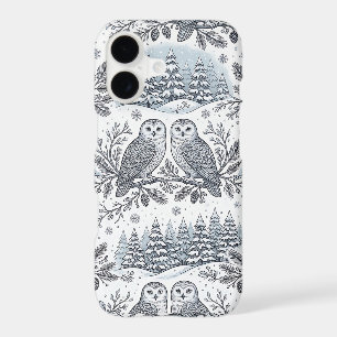 Snowy Owl iPhone 17 Slim Fit Case