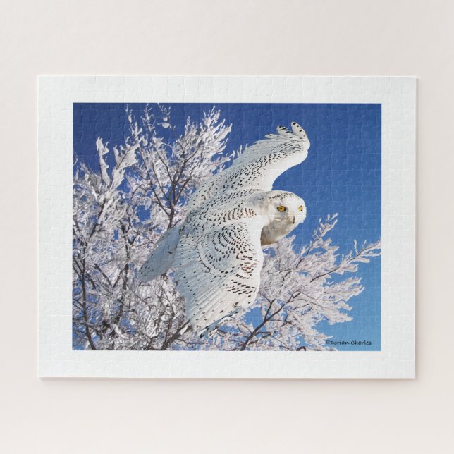 "Snowy Owl" Jigsaw Puzzle (Horizontal)