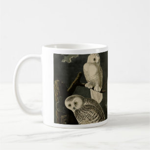 Snowy Owl, John James Audubon's Birds of America Coffee Mug