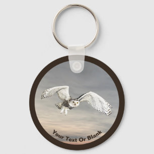 Snowy Owl Key Ring