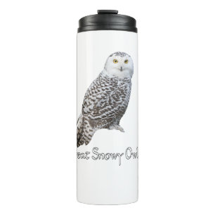 Snowy Owl Leak Proof Thermal Tumbler