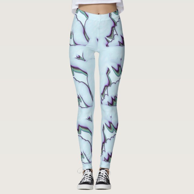 Snowy Owl Leggings (Front)