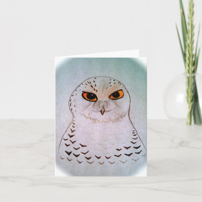 Snowy Owl Notecards (Front)