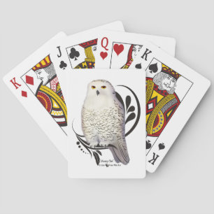 Snowy Owl Playing Cards