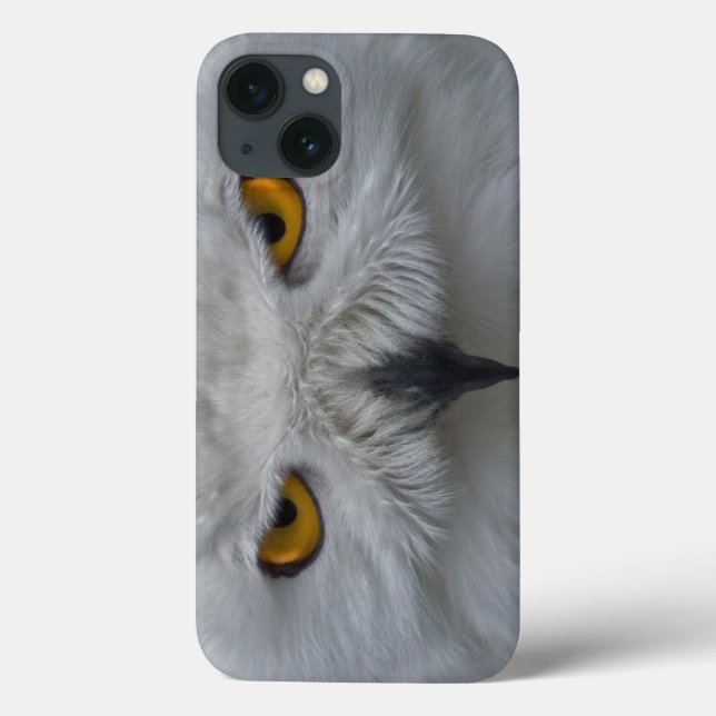 Snowy Owl Portrait iPad Case (Back)