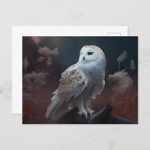 Snowy owl Postcards