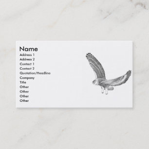 Snowy Owl Profile Card