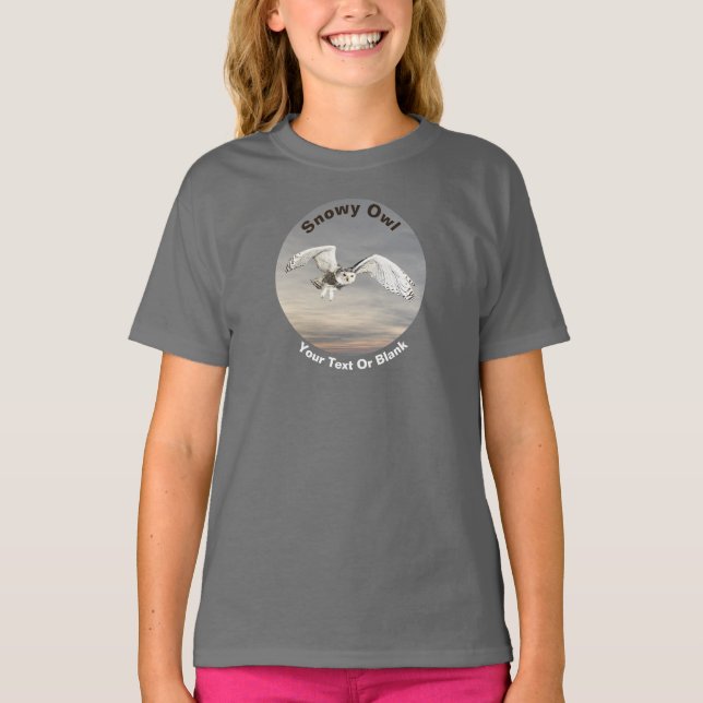 Snowy Owl T-Shirt (Front)