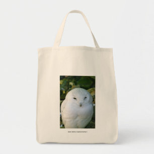 Snowy Owl Tote Bag