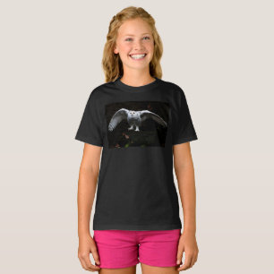 Snowy Owl With Open Wings gccnm T-Shirt