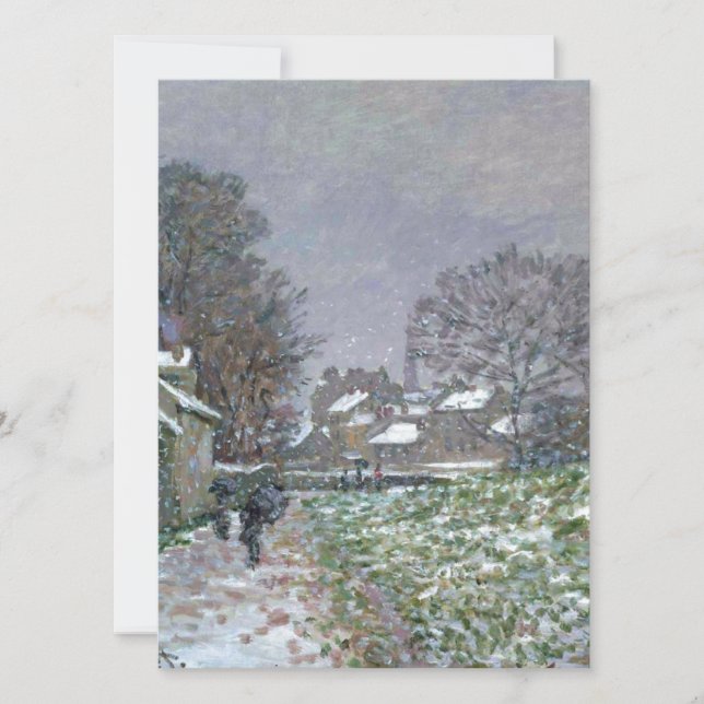 Snowy Path at Argenteuil (Front)