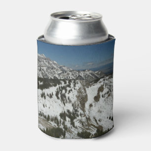 Snowy Peaks of Grand Teton Mountains I Photography Can Cooler