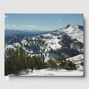 Snowy Peaks of Grand Teton Mountains II Photo Guest Book