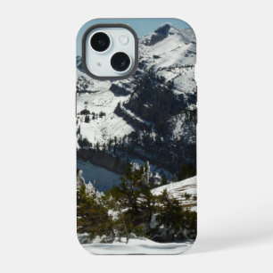 Snowy Peaks of Grand Teton Mountains II Photo iPhone 15 Case