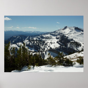 Snowy Peaks of Grand Teton Mountains II Photo Poster