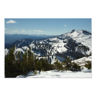 Snowy Peaks of Grand Teton Mountains II Photo Print