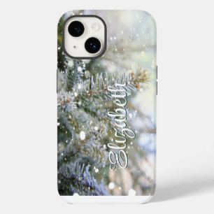 Snowy Pine Winter iPhone 14 Case