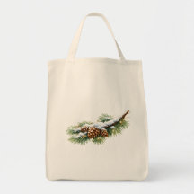 Snowy Pinecone Glow