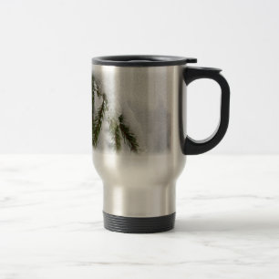 Snowy Pines Travel Mug