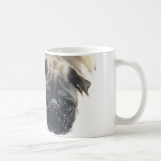 Snowy Pug Mug