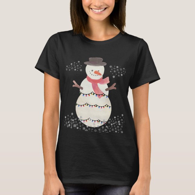 Snowy Snowman Shirt (Front)