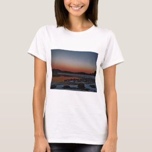 Snowy Sunset at Lake Arrowhead T-Shirt