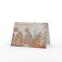 Snowy Tamworth Christmas Card