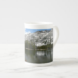Snowy Tenaya Lake Yosemite National Park Photo Bone China Mug