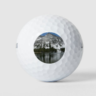 Snowy Tenaya Lake Yosemite National Park Photo Golf Balls