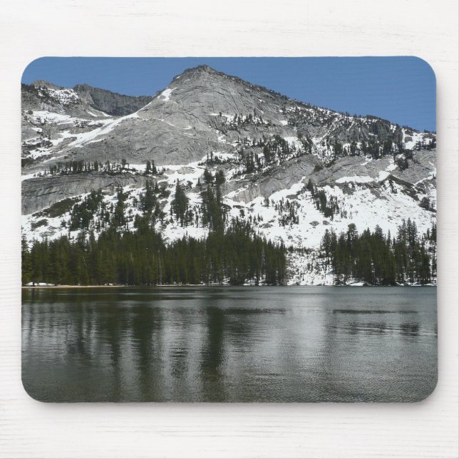 Snowy Tenaya Lake Yosemite National Park Photo Mouse Mat (Front)