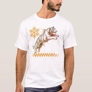 snowy tiger T-Shirt