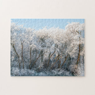 Snowy Trees, 252 pieces Jigsaw Puzzle